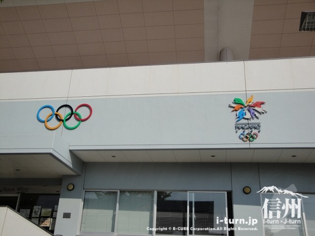 アクアウイングは長野オリンピックのアイスホッケーとパラリンピックの会場