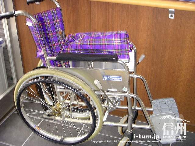 藤森病院　院内貸し出し車椅子