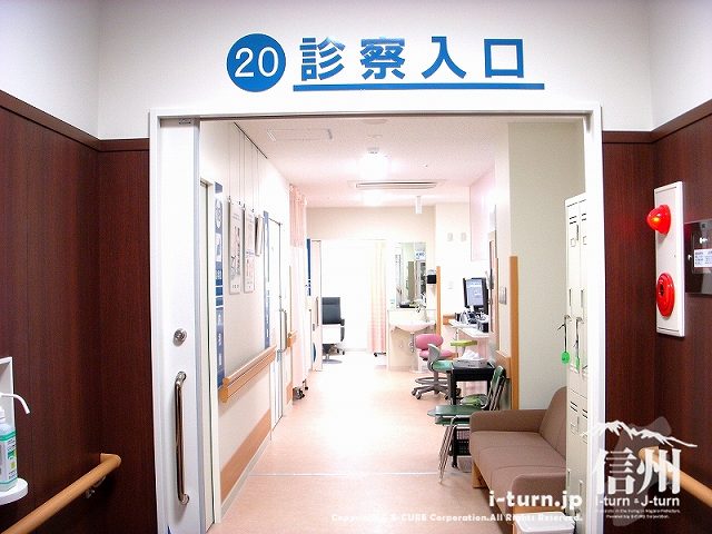 藤森病院　診察室への入口