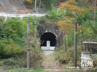 旧国鉄篠ノ井線廃線敷　白坂トンネル