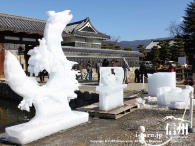 デモンストレーション用氷彫刻