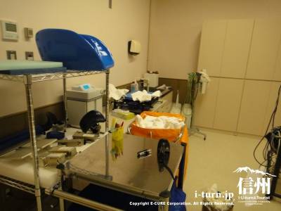 長野市民病院のリニアック治療室内