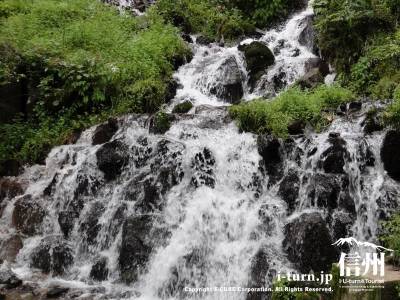 千ケ滝の滝壷Ⅶ滝壺の下流