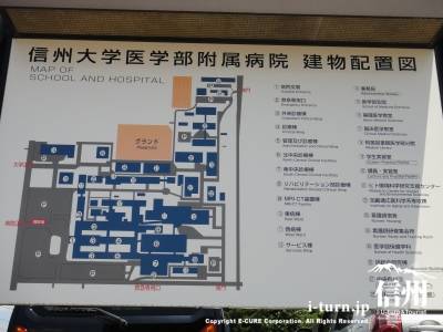 病院建物配置図